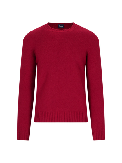 Drumohr Classic Sweater In Red