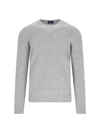 Drumohr Classic Sweater  In Grey