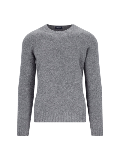 Drumohr Classic Sweater In Gray