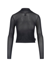 Courrèges Logo Top In Black  