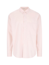 Auralee Pocket Shirt In Pink
