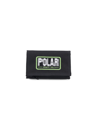 Polar Skate "earthquacke" Wallet In Black  