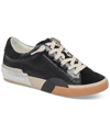 Dolce Vita Zina Sneaker In Onyx Embossed