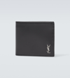 SAINT LAURENT CASSANDRE LEATHER WALLET