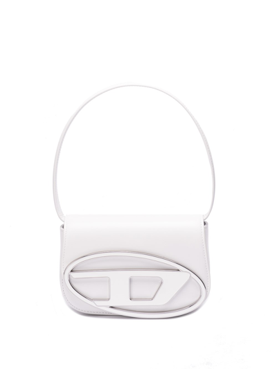 DIESEL `1DR` ICONIC SHOULDER BAG IN NAPPA LEATHER