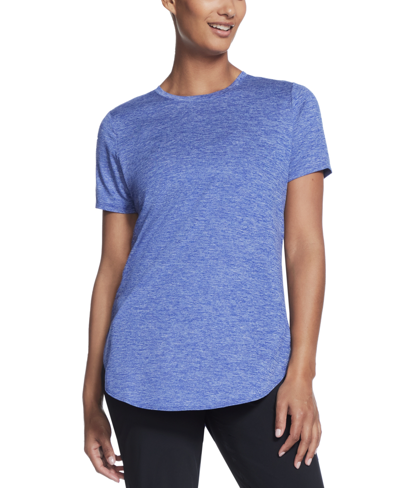 Skechers Women's Godri Swift Tunic T-shirt In Clematis Blue
