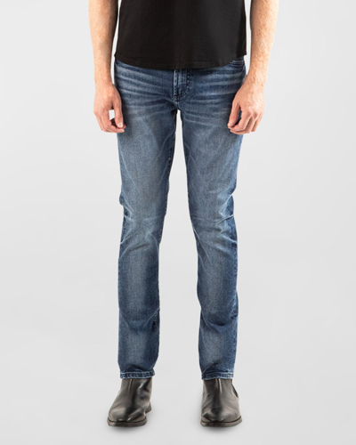 Monfrere Men's Greyson Whiskered Jeans In Aspen