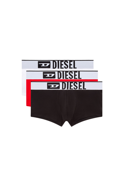 Diesel Set Di Tre Boxer Con Logo Xl In Multicolor