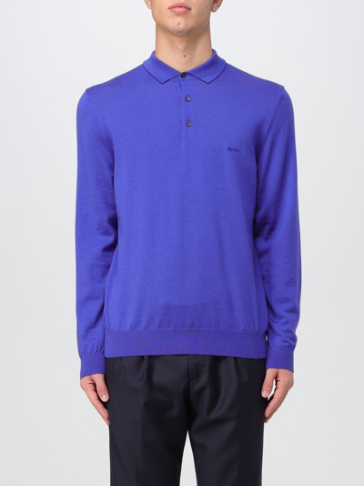 Hugo Boss Pullover Boss Herren Farbe Royal Blue In Royal Blue