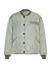 Visvim Corps Down Jacket In Olive