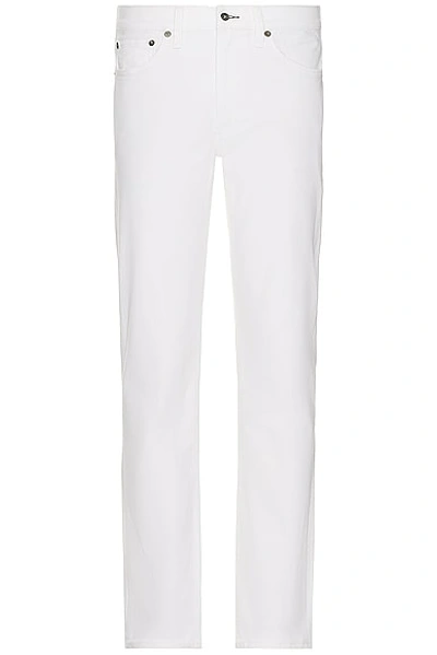 Rag & Bone Fit 2 Authentic Stretch In Optic White