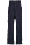 Off-white Seasonal Nylon Patch Peach Baggy Sweatpants In Sierre Leone