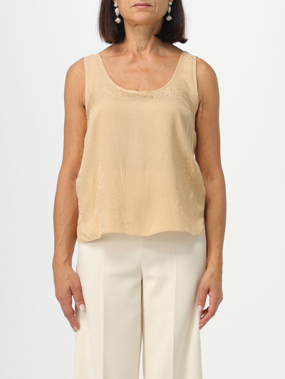Twinset Top  Woman In Camel