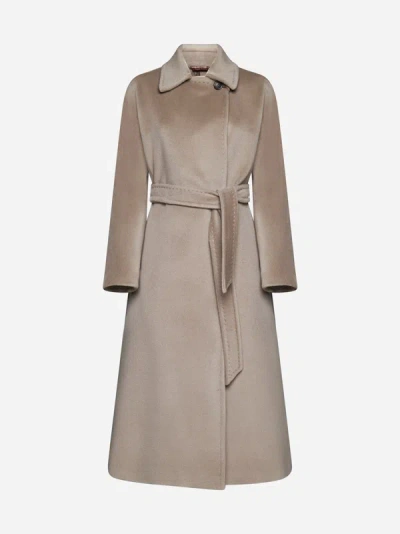 Max Mara Cielo Coat In 021beige