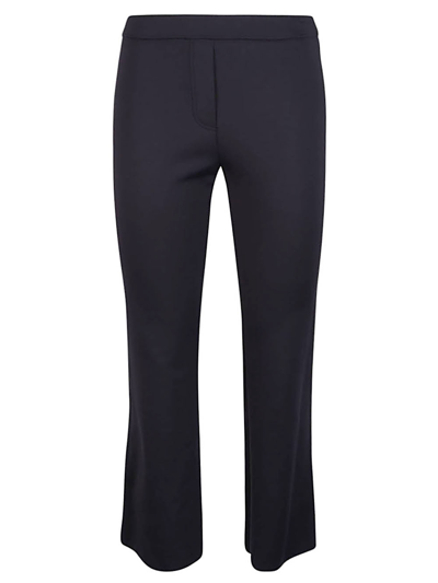 Liviana Conti Wide Leg Trousers In Black