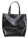 LOEWE PUZZLE FOLD LARGE LEATHER TOTE BAG