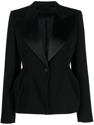 MAX MARA WOOL SINGLE-BREASTED BLAZER JACKET