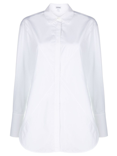 Loewe Puzzle Shirt In Optic White