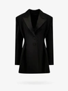 Givenchy Buttoned Jacket In Black