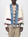 GREG LAUREN CARDIGAN GREG LAUREN MEN COLOR WHITE,E95297001