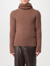 LANVIN SWEATER LANVIN MEN COLOR BROWN,E95407032