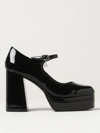 Karl Lagerfeld Woman Pumps Black Size 10 Soft Leather In Black