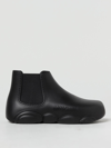 Moschino Rubber Boots In Black