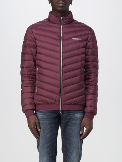 Armani Exchange Jacket  Men In Wine