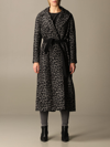 PALTO' PAOLA COAT WITH ANIMALIER PALTÒ DRESSING GOWN,327547005