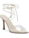 Inc Jesippa Womens Open Toe Tie Strap Heels In Multi