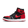 Jordan Air  1 Retro High Top Sneaker In Black
