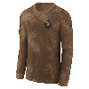 NIKE LAS VEGAS RAIDERS SALUTE TO SERVICE MENÂS  MEN'S NFL LONG-SLEEVE T-SHIRT,1015561982