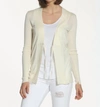 Label+thread Thelma Bf Cardigan In Oatmeal In White