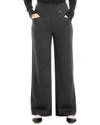 Max Studio Wide Leg Pant In Black