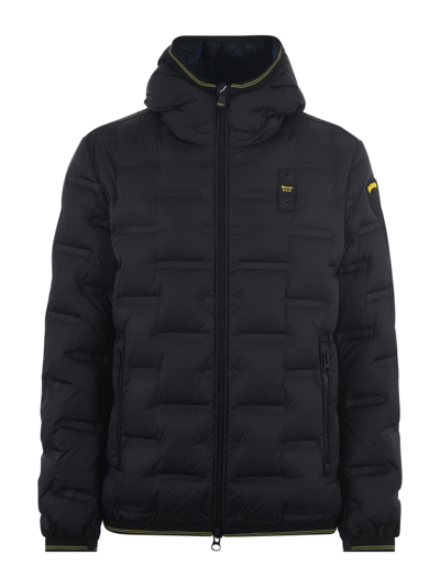 Blauer Down Jacket In Nero