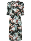 MARNI PRINTED TIE NECK DRESS,ABMAZ76A00TSE4212199413