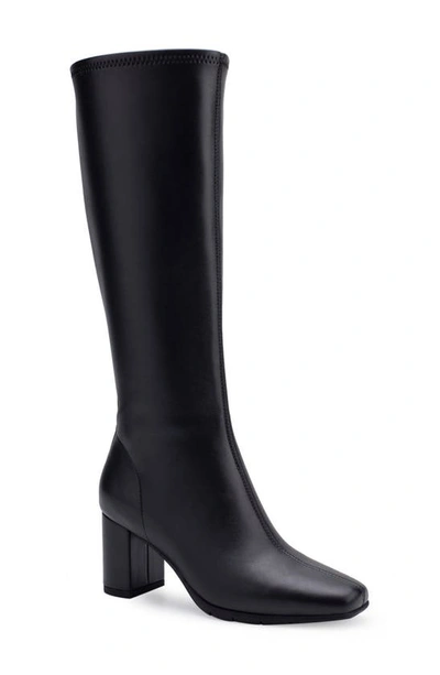 Aerosoles Micah Boot In Black Nappa Pu