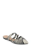 Journee Collection Olivea Mule In Snake