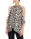 Natori Jaguar Cotton Poplin Handkerchief Dress