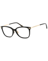 Jimmy Choo Women's Jc307/f 54mm Optical Frames In Black