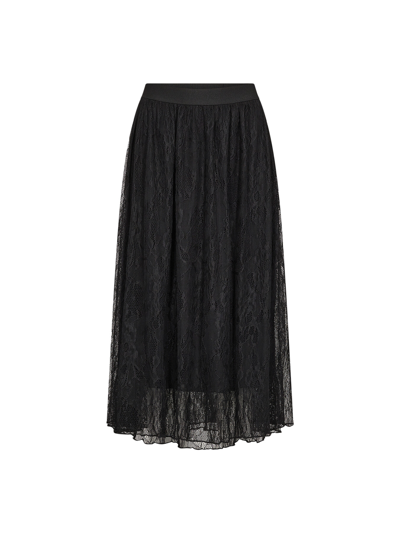 Soya Concept Women's Velida Lace Midi Skirt Black