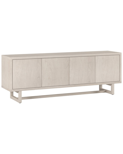 Abraham + Ivy Cutler Rectangular Tv Stand For Tvs Up To 75in In White