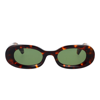 Off-white Sunglasses In Havana