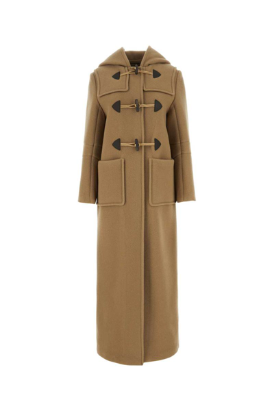 Prada Coats In Camel