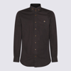 Vivienne Westwood Classic Long-sleeve Shirt With Embroidered Detail In Black