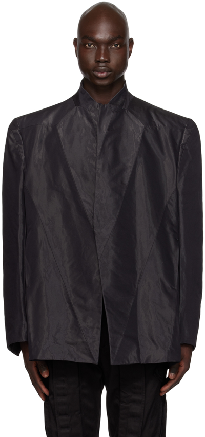 Julius Black Double Shoulder Blazer