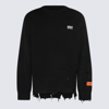 Heron Preston Black Wool Knitwear In Black