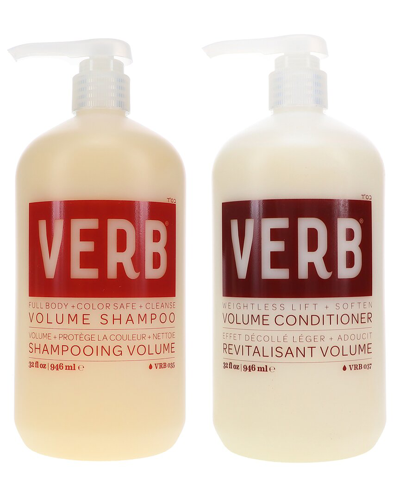 VERB VERB VOLUME SHAMPOO 32OZ & VOLUME CONDITIONER 32OZ