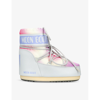 Moon Boot Icon Tie Dye Lace-up Short Snow Boots In Mult/other