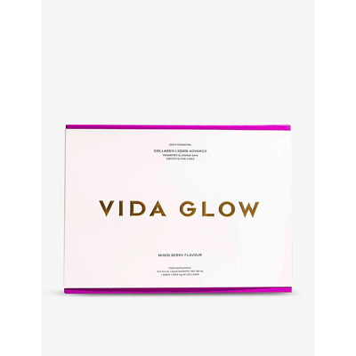 Vida Glow Mixed Berry Collagen Liquid Advance Supplements 15 X 12.4ml
